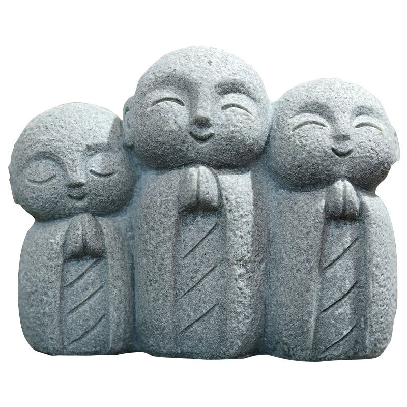 Rockery Fish Tank Submerged Landscape Decoration Cute Little Buddha Statue Ornament