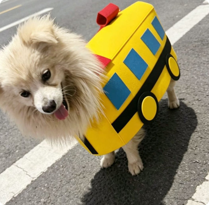 Baby Bus Pet Clothes
