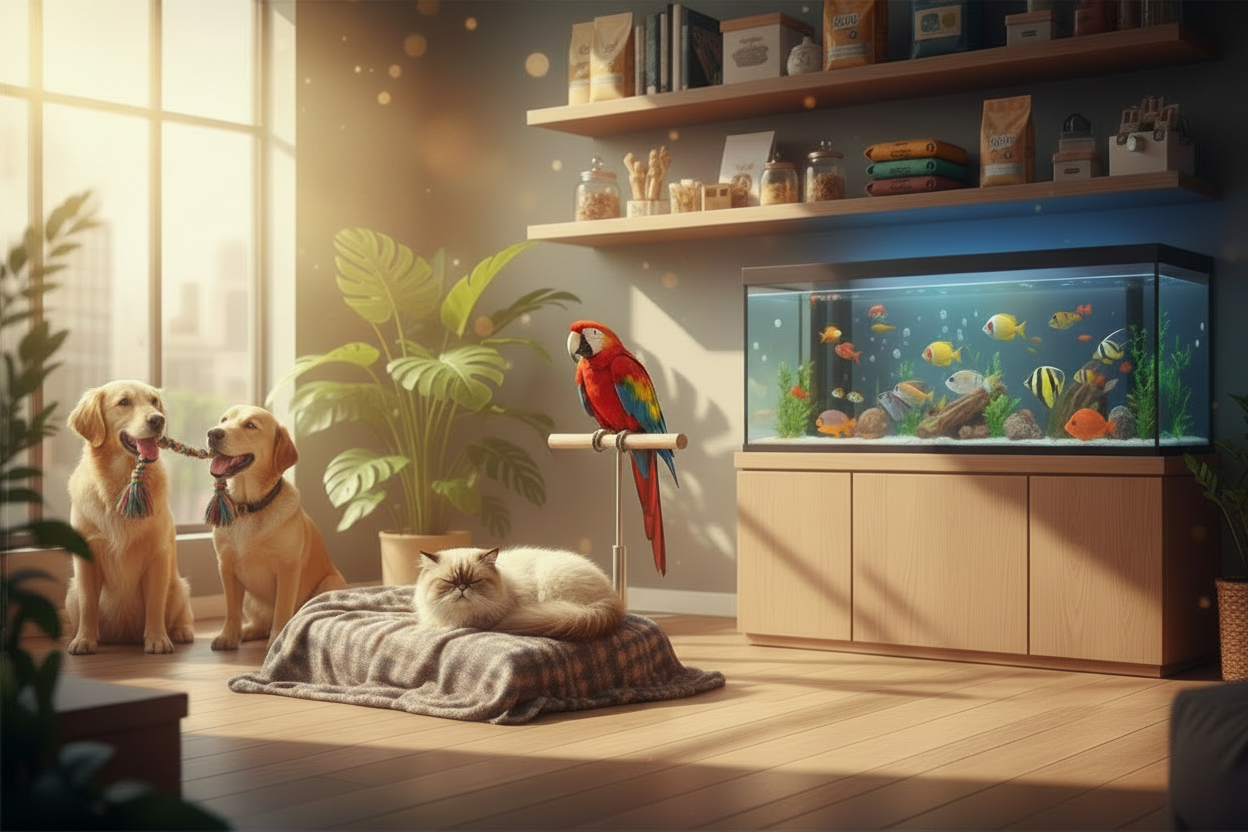 Wild & Woolly Pets Hero Banner - No Text